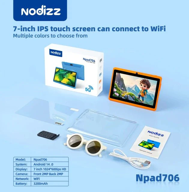 Nodizz - 7-inch WiFi HD Tablet
