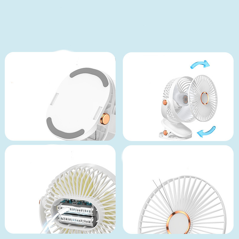 Clip Fan USB Charging Type