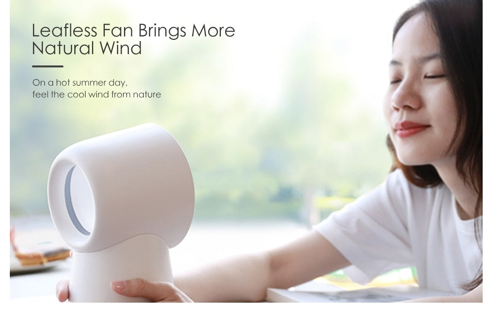 Desktop Bladeless Fan Usb Humidification Fan Office Spray Air Cooler