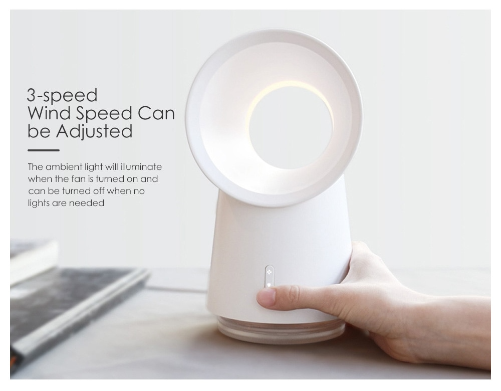 Desktop Bladeless Fan Usb Humidification Fan Office Spray Air Cooler