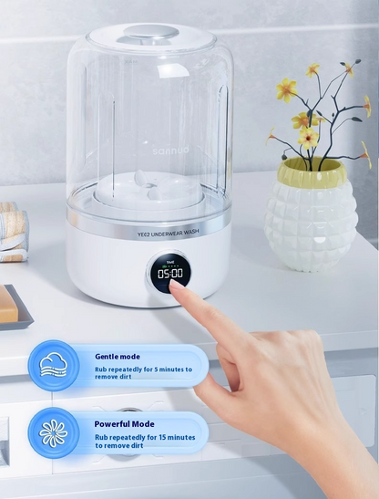 Mini Rechargeable Washing Machine Underwear Travel Portable