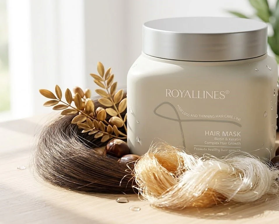 Royallines Hair Mask - Biotin & Keratin Complex Hair Growth