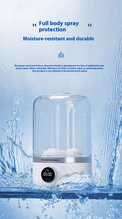 Mini Rechargeable Washing Machine Underwear Travel Portable