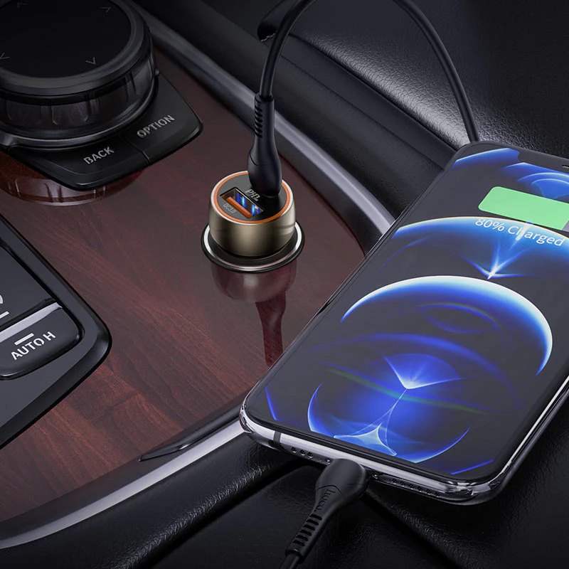 Hoco - Blue Whale Car Charger (Z46A)