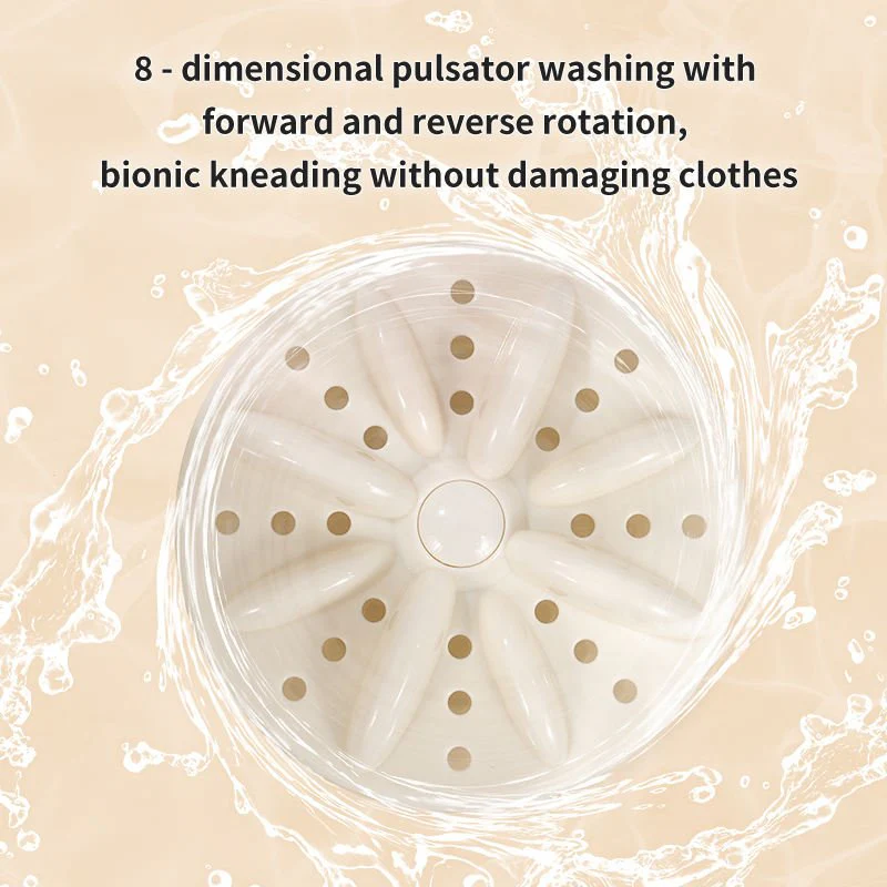 Double-Bucket Mini Washing Machine