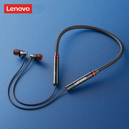 Lenovo - Hanging Neckband Wireless Headphones