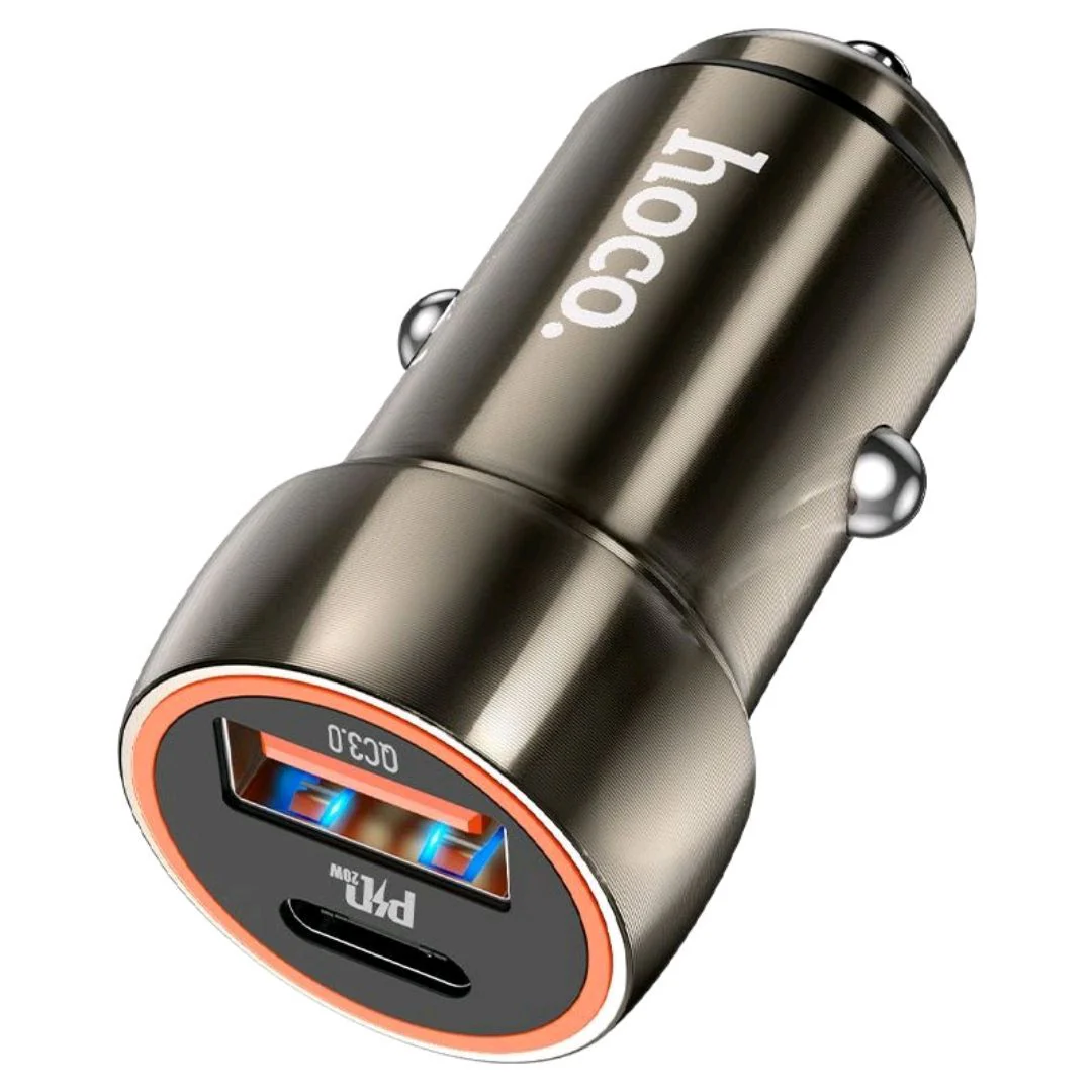 Hoco - Blue Whale Car Charger (Z46A)